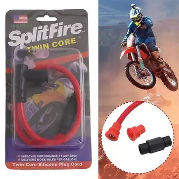 Универсальная катушка зажигания мотоцикла, свеча зажигания, силовой кабель для мотоцикла, картинга, квадроцикла, скутера, мопеда для Yamaha Kawasaki