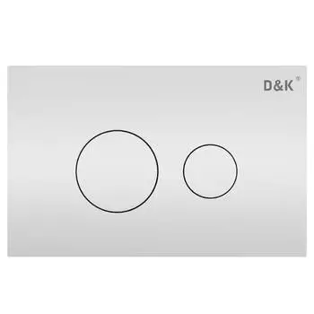 Универсальная кнопка смыва D k Белая Венеция db1029016