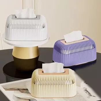 Универсальная коробка для бумажных полотенец, простая коробка для хранения салфеток, новый держатель для салфеток фиолетовый