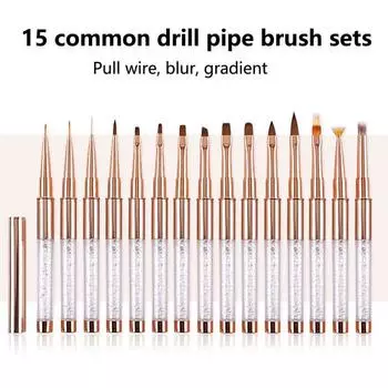 Универсальная краска для ногтей, украшения для ногтей, ручка, гибкий наконечник, удобная ручка для рисования I