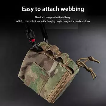 Универсальная крепежная лента Прочный держатель рулонной бумаги Кемпинг Поход Ведро Туалетный Мешочек Принадлежности