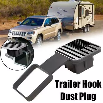 Универсальная крышка фаркопа для прицепа RV Trailer ATV UTV Auto Trailer Hitch Receiver Cover Plug Caps Car Accessories