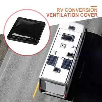 Универсальная крышка вентиляционного отверстия на крыше автофургона, металлическая сменная крышка вентиляционного отверстия для автодома, вентиляционная крышка для прицепа-караван, автодома белый