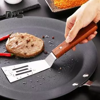 Универсальная лопатка для стейка. Легко чистится. Практичная лопатка для жарки без BPA.