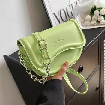 Универсальная маленькая дизайнерская модная женская сумка-седло премиум-класса, весенняя свежая сумка через плечо 2023, женская сумка