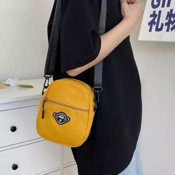 Универсальная маленькая сумка женская сумка 2024 новая модная холщовая сумка весна-лето повседневная сумка для хранения сумка через плечо синий