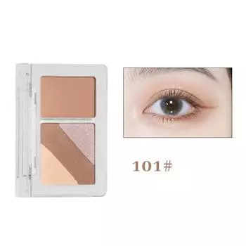 Универсальная матовая палетка теней для век и румян с перламутровым эффектом, осветляющая и естественно контурирующая палитра теней для век.