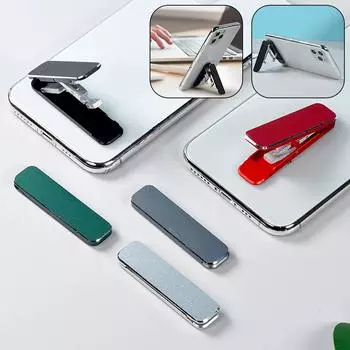 Универсальная металлическая подставка для смартфона, складная мини-подставка для мобильного телефона, подходит для большинства сотовых телефонов красный