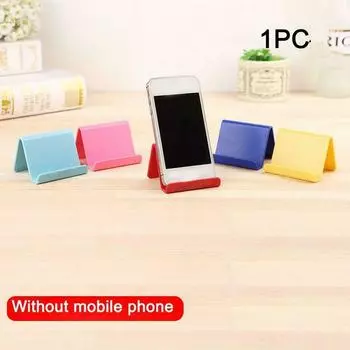 Универсальная мини-подставка для сотового телефона и планшета, многофункциональная подставка-держатель чёрный