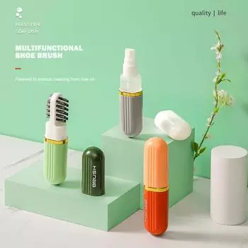 Универсальная мягкая щетка для мытья обуви Компактный жидкий ершик для хранения чистки ботинок для спортивной обуви