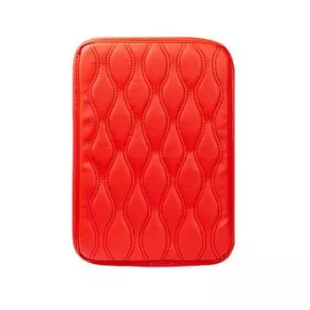 Универсальная накладка на центральную консоль Водонепроницаемая Грязеотталкивающая Защита подлокотника Подушка с эластичными ремнями для большинства автомобилей