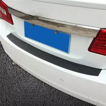 Универсальная накладка на порог багажника автомобиля, защита заднего бампера, резиновые молдинги, накладка, накладка as picture