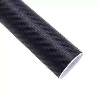 Универсальная наклейка для автомобиля, мотоцикла, 127 см x 30 см, 3D цветная виниловая пленка из углеродного волокна, рулонная пленка, водонепроницаемые наклейки, декоративные авто красный