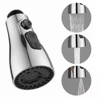 Универсальная насадка для крана под давлением, кухонный кран, сменная распылительная головка, выдвижной кран, распылительная головка B