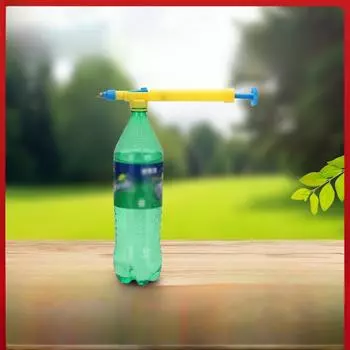Универсальная насадка-распылитель для бутылок с напитками для колы и спрайта - аксессуар для распылительного полива beverage bottle sprayer жёлтый