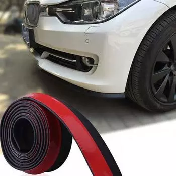 Универсальная отделка кузова автомобиля, защитная юбка, ширина резиновой полосы, передний бампер автомобиля, наружные молдинги