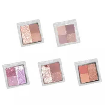 Универсальная палитра теней для век, 7 г/кор., долговечная, высокопигментированная мини-тени для век цвета ледяного винограда, пластина для вечерние 3