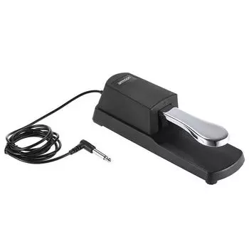 Универсальная педаль сустейна ammoon для цифрового фортепиано, электронная клавиатура, педаль сустейна с