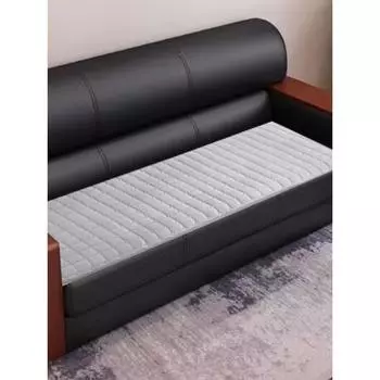 Универсальная плюшевая кожаная подушка для дивана Four Seasons, офисная подушка, хрустальная бархатная подушка для сиденья, простая однотонная нескользящая подушка 50*50cm серый