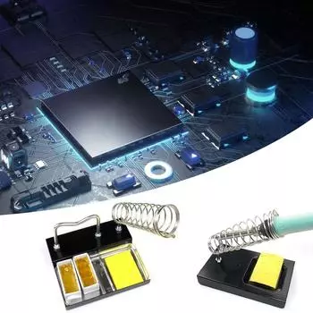 Универсальная подставка для электрического паяльника, держатель для высокотемпературной пайки сопротивлением, фиксированная подставка своими руками Style B