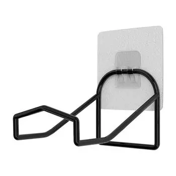 Универсальная подставка для наушников, вешалка для наушников под стол, настенная подставка для игровой гарнитуры, держатель для гарнитуры под столом чёрный