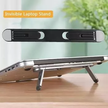 Универсальная подставка для ноутбука Macbook Pro 13 15 Air Lenovo Samsung охлаждающая подставка для ноутбука невидимый кронштейн для ноутбука подставки