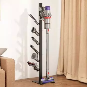 Универсальная подставка для пылесоса, не требующая сверления, простая сборка, металлические аксессуары для пылесоса