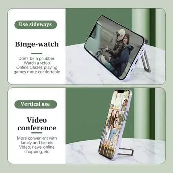 Универсальная подставка для сотового телефона вертикальная горизонтальная подставка регулируемая мини складная настольная подставка для iPhone Samsung Xiaomi