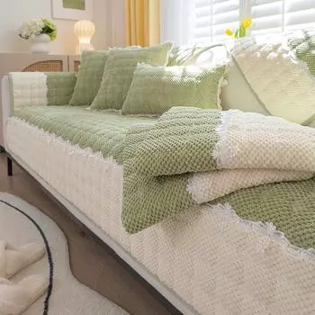 Универсальная подушка для дивана Four Seasons, нескользящие подушки для сиденья, чехол для дивана в скандинавском стиле, ткань с полным покрытием 70*70cm