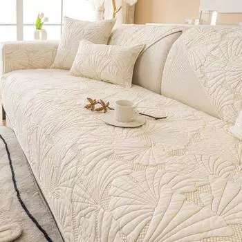 Универсальная подушка для дивана из чистого хлопка, нескользящая подушка для сиденья, высококачественный чехол для дивана в скандинавском стиле, полотенце 70*70cm