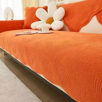 Универсальная подушка для дивана на все времена года, противолыжный гвоздь, простой современный чехол для дивана в гостиной, утолщенное тканевое полотенце 70*70cm