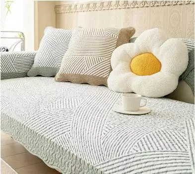 Универсальная подушка для сиденья Four Seasons, диванная подушка, чехол для дивана, простой и современный противоскользящий коврик для дивана, тканевый кожаный чехол для дивана 70*70cm