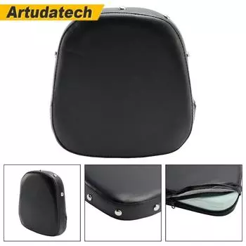 Подушка для спинки Sissy Bar для мотоцикла, съемная подушка для спинки Sissy Bar для пассажира мотоцикла, съемная подушка для заднего сиденья