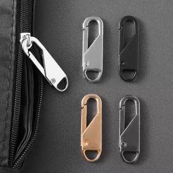 Универсальная подвижная молния Металлическая головка молнии Ремонт молния Одежда Аксессуары Съемная головка молнии 10pcs