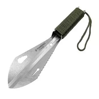 Универсальная походная лопата Ti с веревкой для выживания, легкая портативная лопата для кемпинга