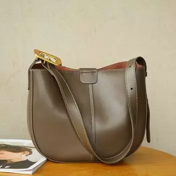 Универсальная повседневная сумка через плечо, новая летняя женская сумка из натуральной кожи, роскошная сумка на одно плечо