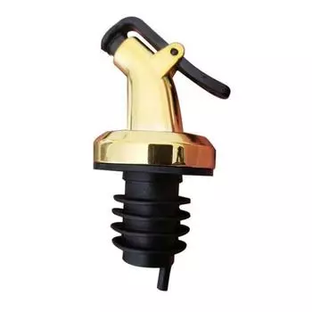 Универсальная пробка для бутылок, герметичная крышка для вина, Носик для вина, пробка-дозатор, распылитель оливкового масла, кухонный инструмент для обеденного бара серебряный