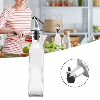 Универсальная пробка для бутылок с приправами для бутылок с внутренним диаметром 1,9 см — пробка для соуса, уксуса, масла чёрный