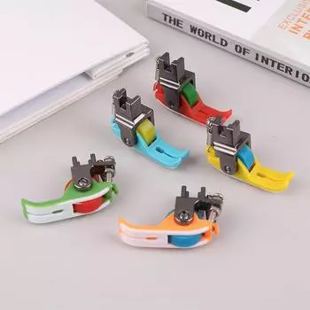 Универсальная промышленная швейная машина кожа роликовый прижимной ролик лапка плоской машины толстая ткань одежда замена прижимной лапки blue