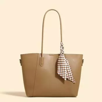 Универсальная, простая, вместительная сумка-тоут, женская модная большая сумка на одно плечо, женская сумка для поездок на работу, ручная сумка хаки