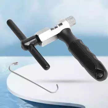 Универсальная противоскользящая ручка с длительным сроком службы, резак для велосипедной цепи, инструмент для ремонта и удаления звеньев для MTB чёрный