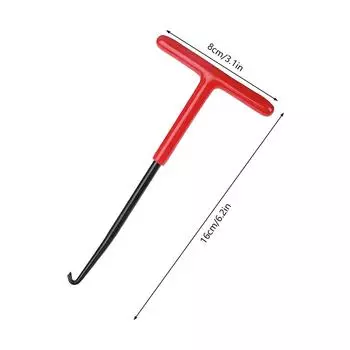 Универсальная пружина для удлинения выхлопной трубы мотоцикла, съемник для пружины мотоцикла, инструмент для ремонта деталей выхлопной трубы двигателя красный