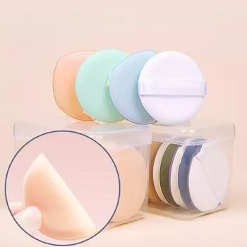 Универсальная пудра для макияжа, не раздражающая, прилипающая, равномерно экономящая пудра зелёный