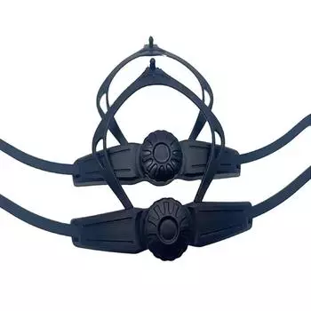 Универсальная регулируемая система крепления ремня для шлема для мотоцикла, система для шлема для велоспорта, катания на лыжах, коньках, конькобежного спорта, безопасный шлем чёрный