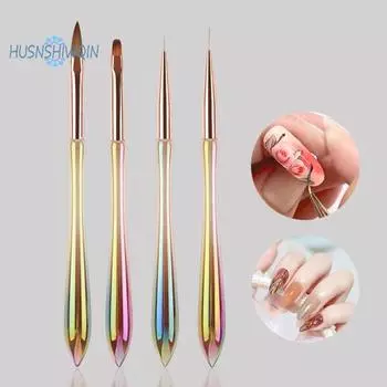Универсальная ручка для дизайна ногтей: создавайте потрясающие цветочные узоры, гибкий дизайн, УФ-ручка для маникюра, женские аксессуары C