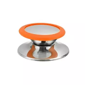 Универсальная ручка для крышки кастрюли из нержавеющей стали с защитой от ожогов, бытовая кухонная противоскользящая ручка для крышки кастрюли, посуда, кухонная утварь