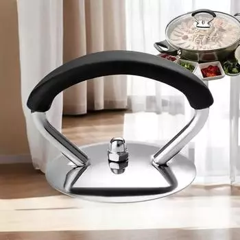 Универсальная ручка для крышки кухонной сковороды из нержавеющей стали, крышка для кастрюли, аксессуары для кухонной утвари, ручки для крышки кухонной утвари, детали