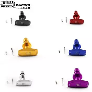 Универсальная ручка для щупа указателя уровня масла автомобиля, сменная ручка для масляного щупа двигателя, модификация, украшение OT-1014 золотой