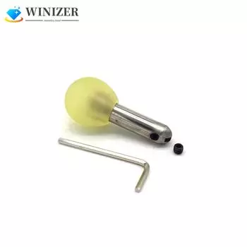 Универсальная ручка с микроинкрустацией для ювелирных изделий с телескопической ручкой из желтой резины, фиксирующая ручка для алмазной инкрустации и инструментов для резьбы