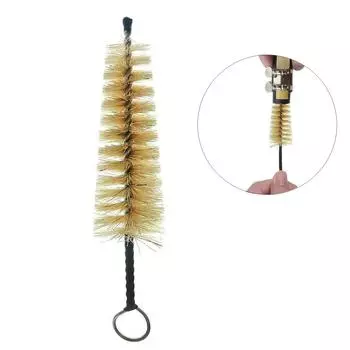 Универсальная щетка для чистки мундштука с натуральной щетиной для саксофона и кларнета